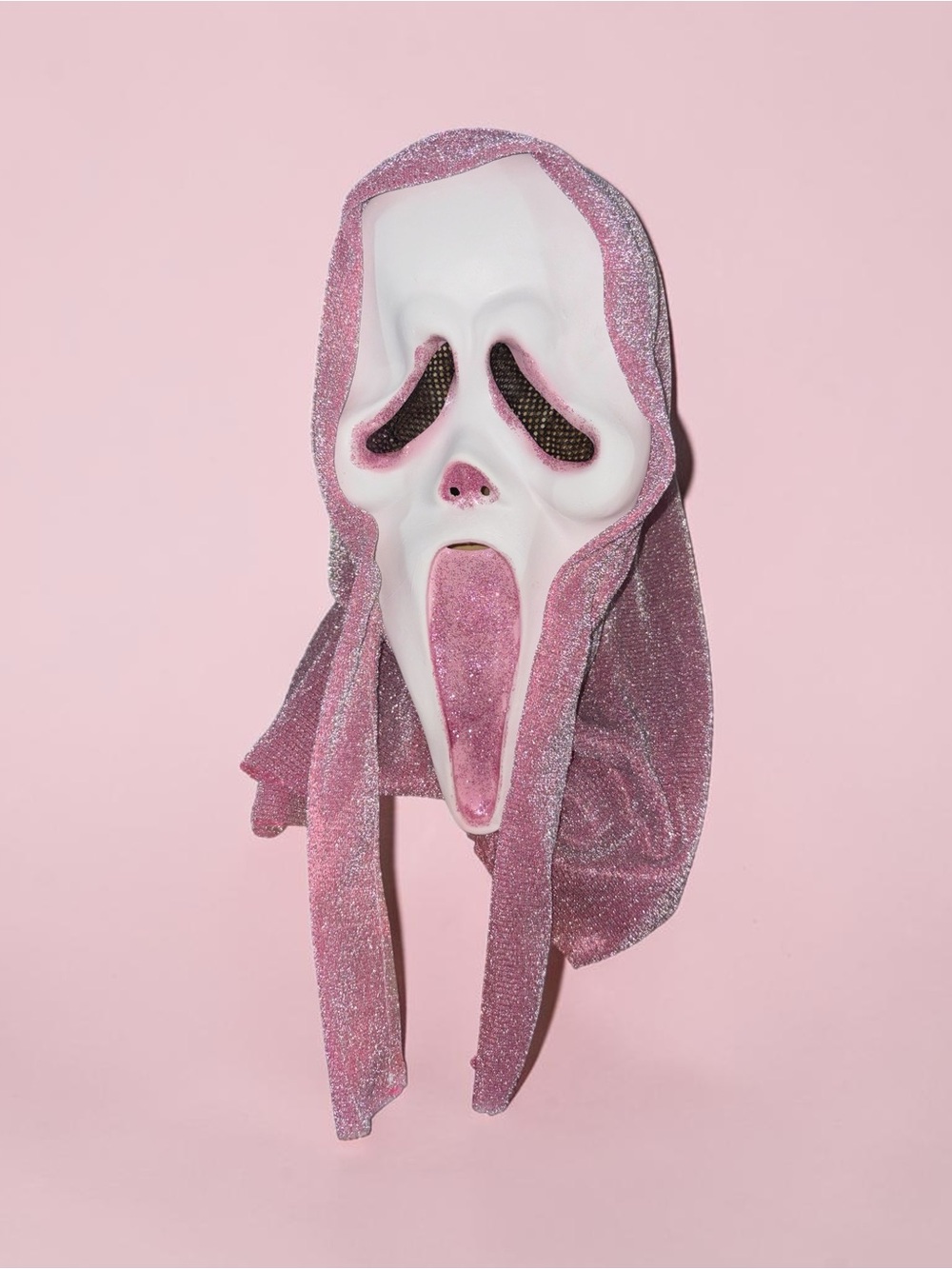 Ghostface ‘’SCREAM’’ Mask Pink Glitter!